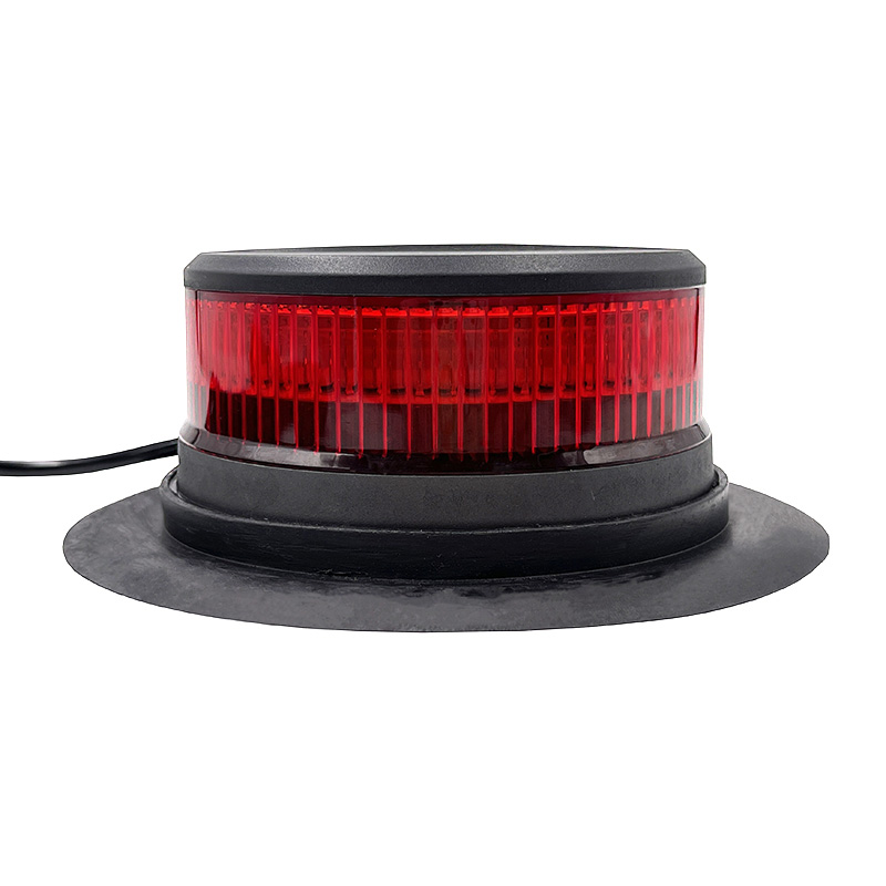 Segnalatore acustico di avvertimento a LED con montaggio a ventosa magnetica