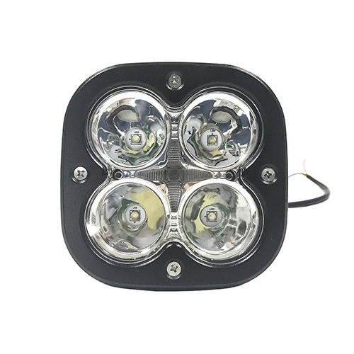 Spot Beam Work Light With Amber O White Color Drl