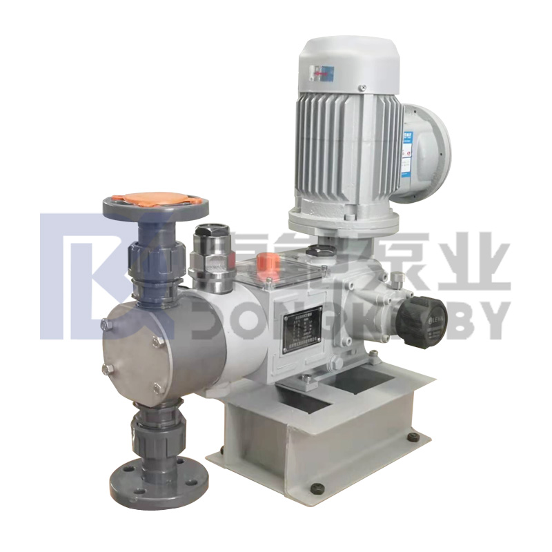 Correct operation process of metering pump