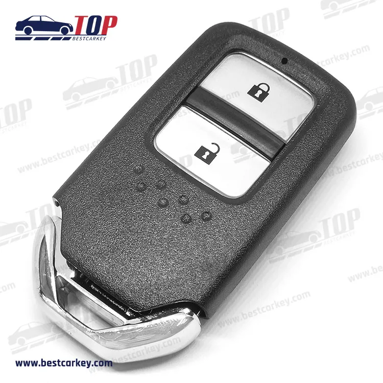 2 buttons smart Remote Controls key shell na may emergency na Blank Keys para sa H-onda Vehicle Keys