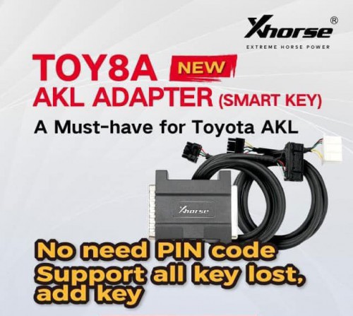 What is Xhorse XD8ASKGL Toyota 8A AKL Adapter?