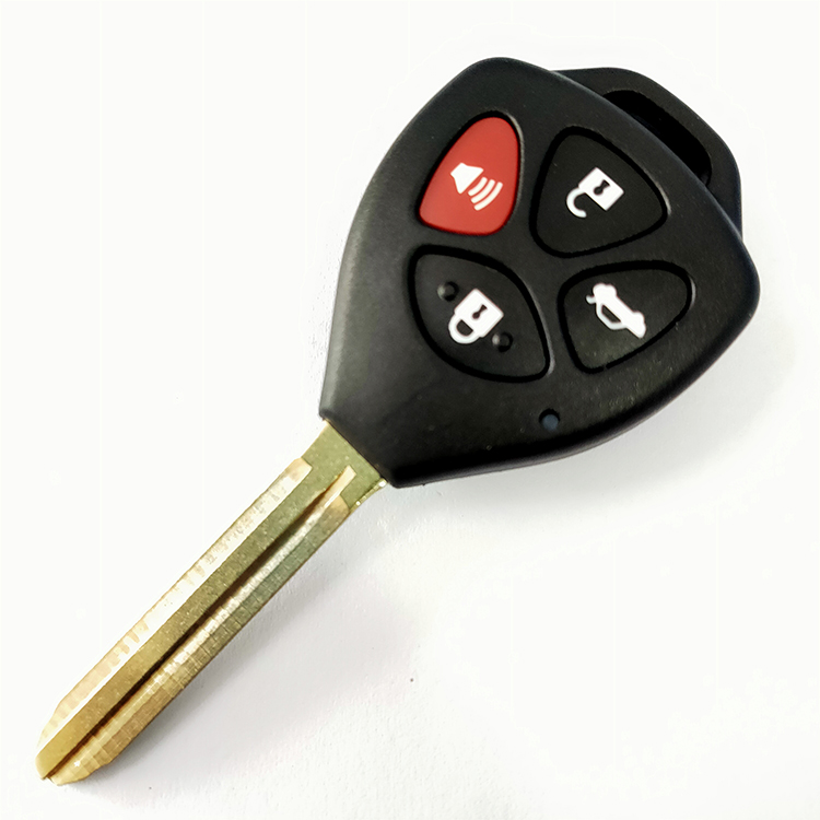 English Version Xhorse XKTO02EN Wired Universal Remote Key For Toyota Style Flat 4 Buttons