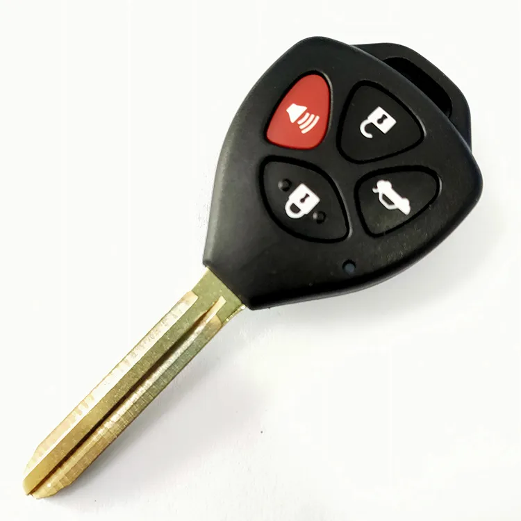 Xhorse XKTO02EN Wired Universal Remote Key For Toyota Style Flat 4 Buttons