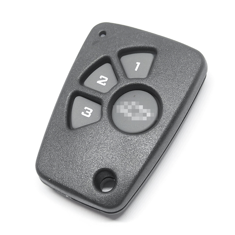 Coque de clé télécommande de voiture à 4 boutons, pour chevrolet Spark Optra Captiva Aveo, avec logo, coque de clé