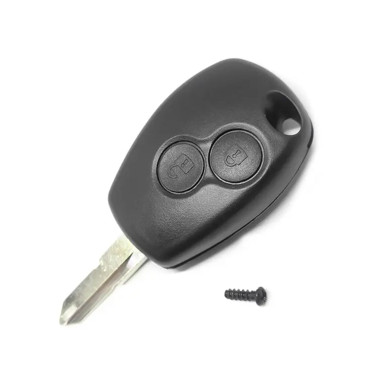  Renault 2 buttons car key case fob
