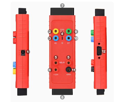 Autel G-BOX3 Adapter Suit Key Programmer til Benz & BMW tilbehørsværktøj Arbejde med Autel IM608 PRO II/ IM608PRO/ IM608 II/ IM508