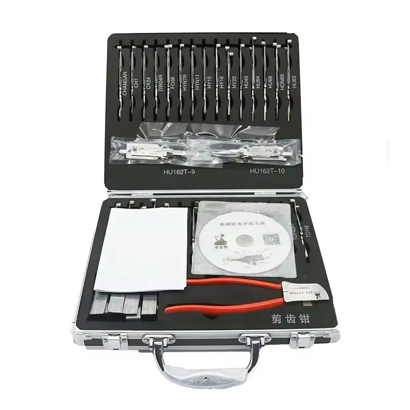 Top Quality original 32pcs/set Lishi 2 in 1 Pick and Decoder Tool car Repair Tools with 1 Cutter for Car Lock