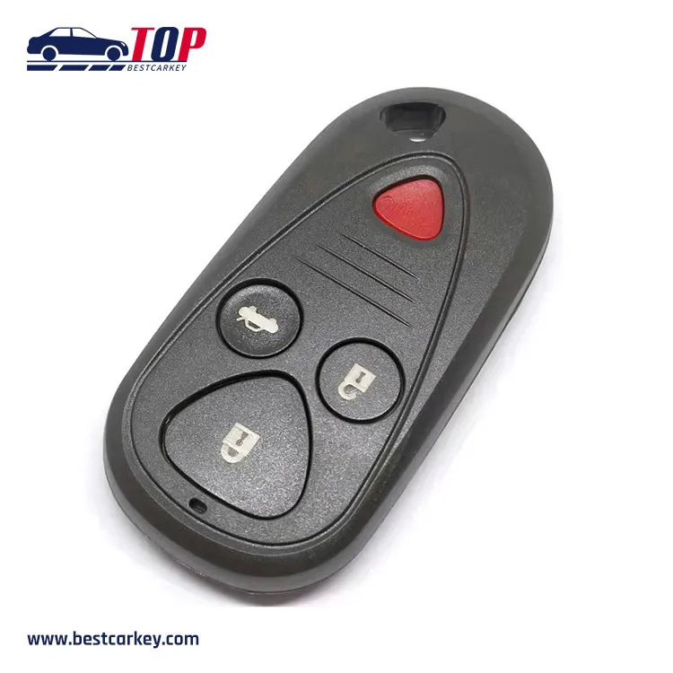 3+1 Buttons Car Key Case na Walang Logo Para sa A-cura