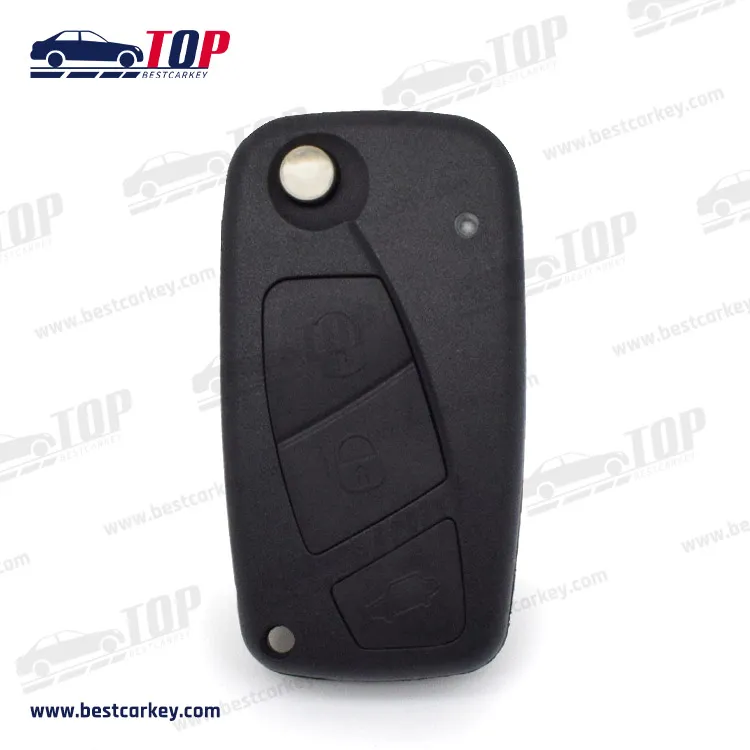 3 buttons 433MHz flip car key ID48 Remote Key For Fiat car key