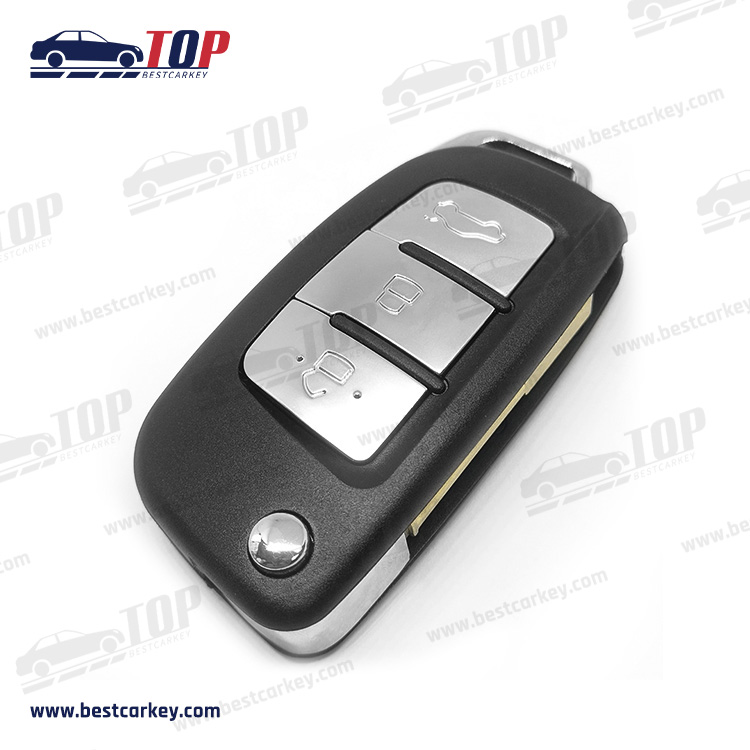3 Buttons Remote Flip Modified Key Shell For F-ord Mondeo