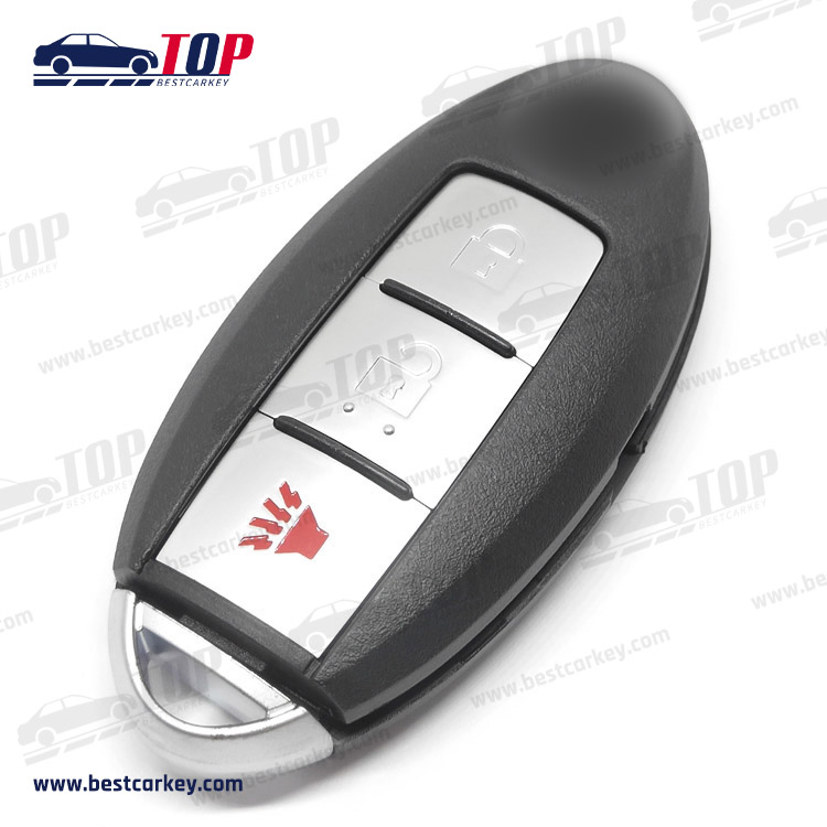 3 buttons smart key cover with NSN14 blade for nissan