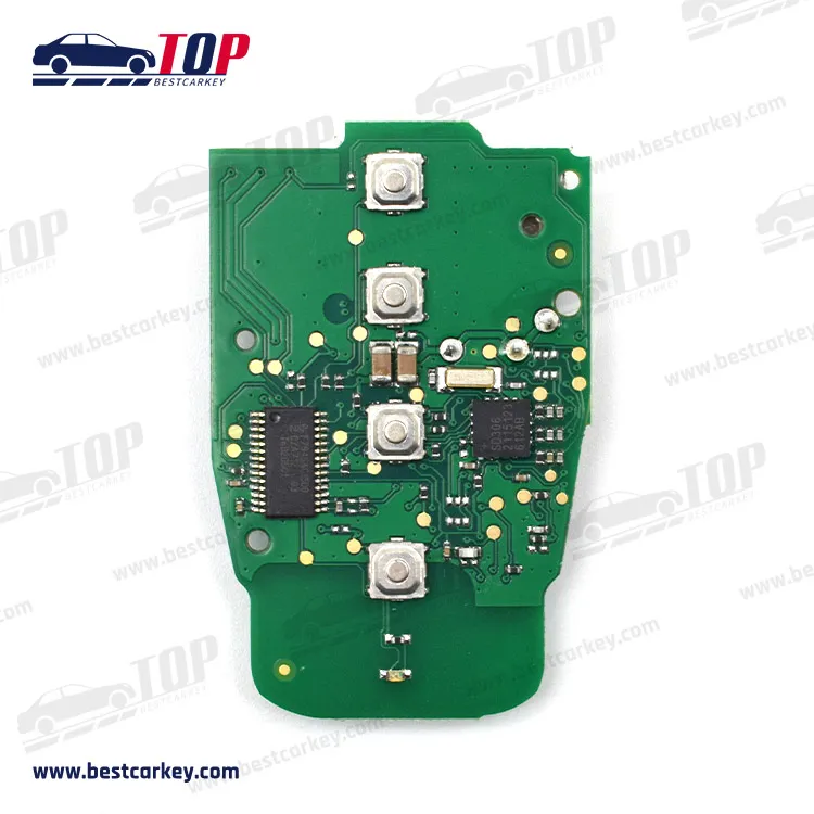 315/433/868Mhz pcf7945AC Chip Smart Remote Car Key PCB 754J KYDZ For A-udi