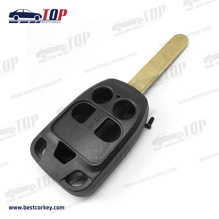 4+1 Button Remote Key Cover For Honda Odyssey With Hon66 With Logo