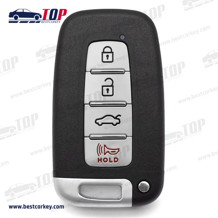 433Mhz 4 Button Smart Remote Car Key Fob for H-yundai