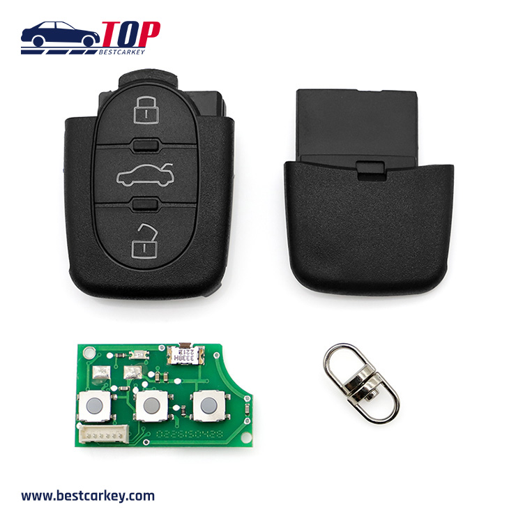Hot Sale 3 Buttons Car Remote Key For A-udi A6