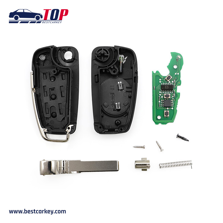 High Quality AF 3 Buttons Remote Key For A-udi New A3/TT