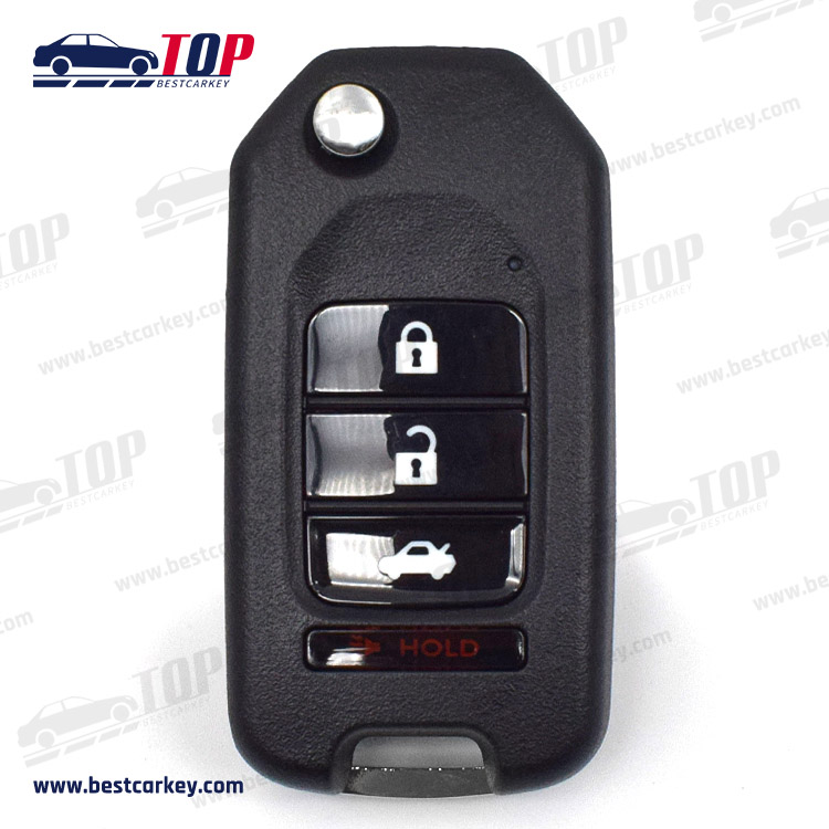B Series Remote Control Fobs For H-onda Style B10-3+1 Buttons Universal Car Key