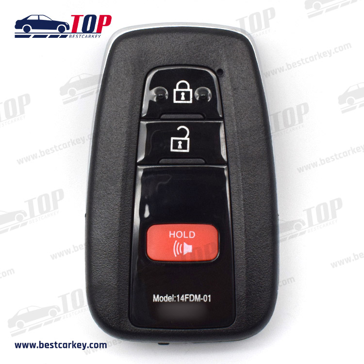 Bestcarkey car key suppliers toyota key remote car remote folding wholesale VVDI smart key