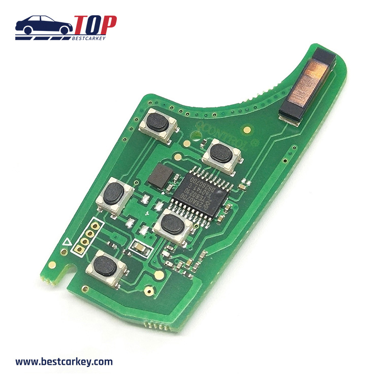 433 MHz Id46chip 4 + 1 Tasten Auto Smart Remote Key für C-Hevrolet