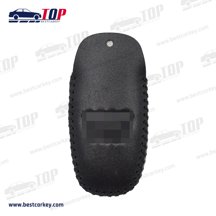 Popular Long Style Leather Car Key Cover For A-udi With Logo