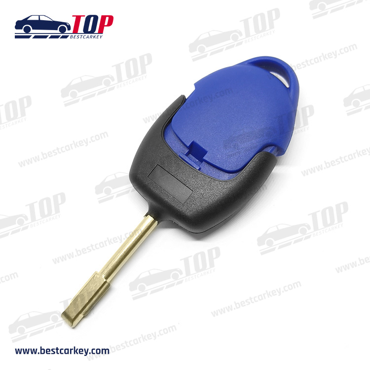 Blue 3 Buttons Remote Key Shell For F-ord Mondeo