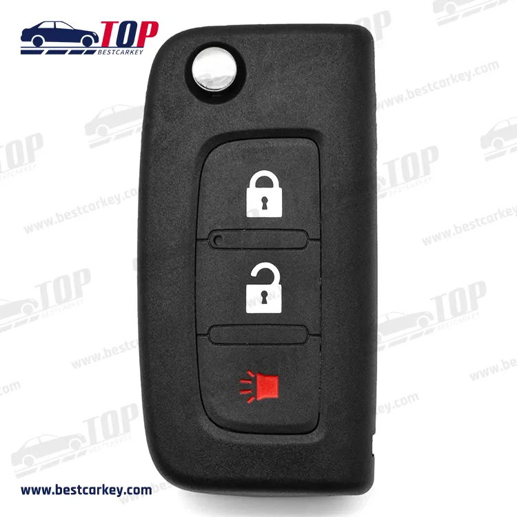 F-oton 2+1 Buttons Flip Car Key Shell Remote Key