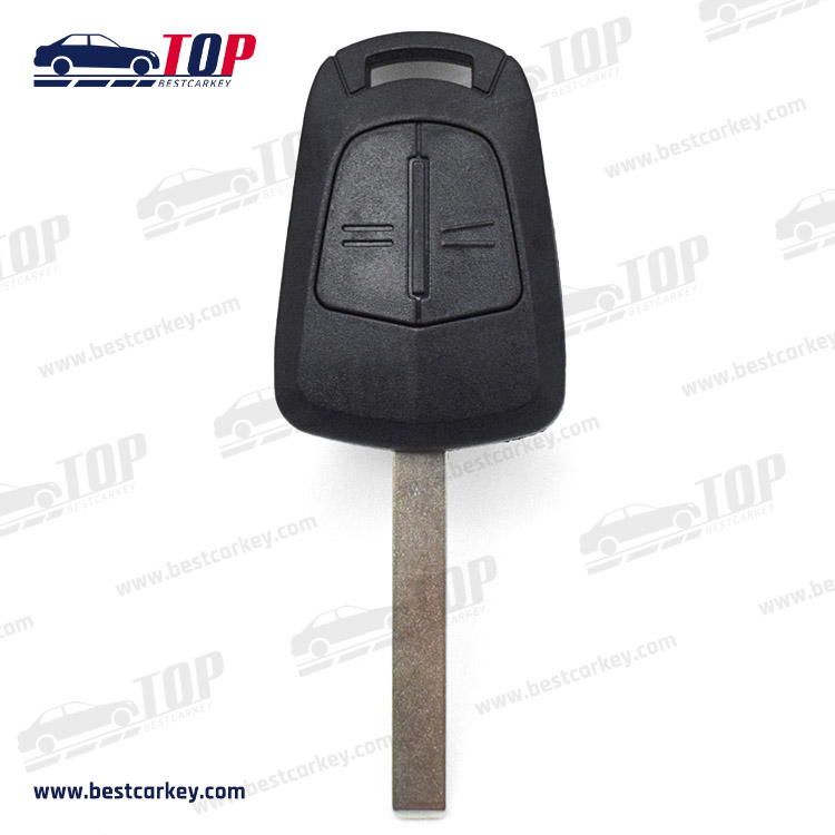 Flip Car Remote Key Shell Case Folding Key Fob HU100 Blade With Battery Holder For Opel