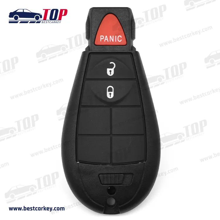 Fob Car Remote Key Case Fob Transponder Car Key Shell For C-hrysler With emergency key