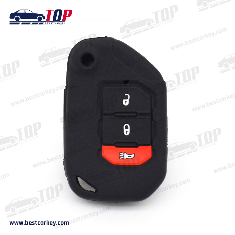 Fob Remote Silicone Cover For Jeep Car Key