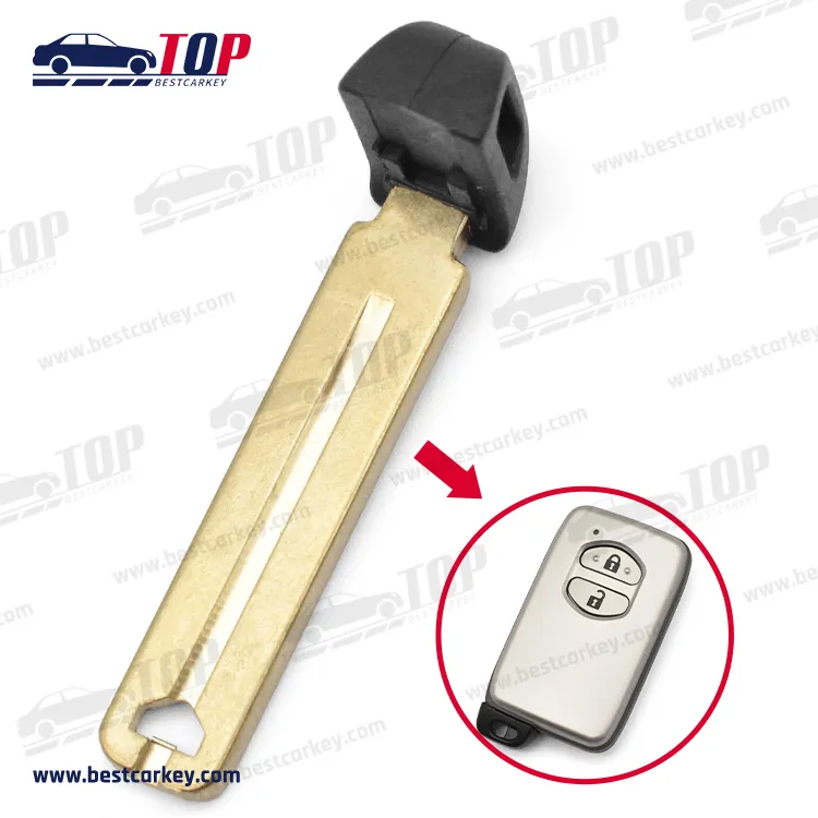 Fobs Key Replacement Emergency Blank Key Blade for T oyota Key Shell