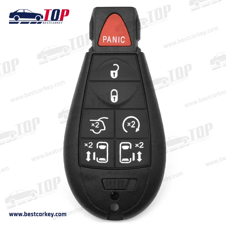 For J-eep C-hrysler Smart Remote Car Key Case Fob Shell