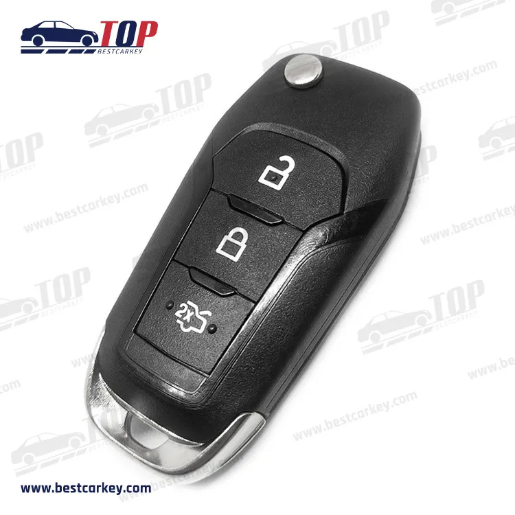 Ford 3 Buttons Original Car Remote Key 433mhz 49chip With Blade