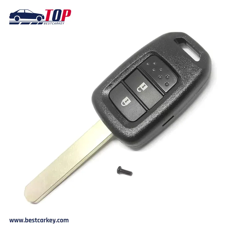 Magandang Presyo 2 Button Remote Key Shell Para sa H-onda (hon66) na May Logo