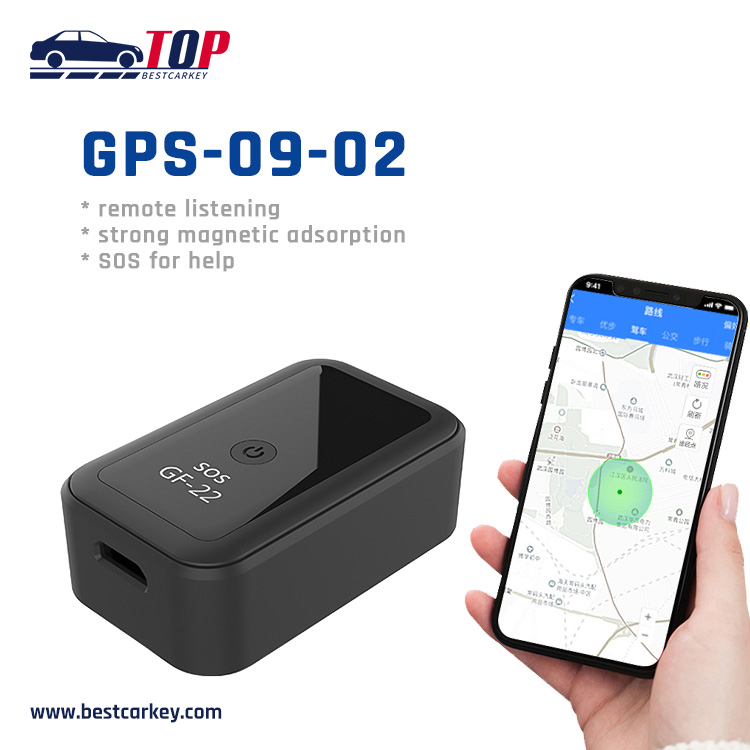 Kstyhome GF-22 GPS Locator Sans Fil Intelligent Positionnement Précis Voiture Moto Antivol Tracker