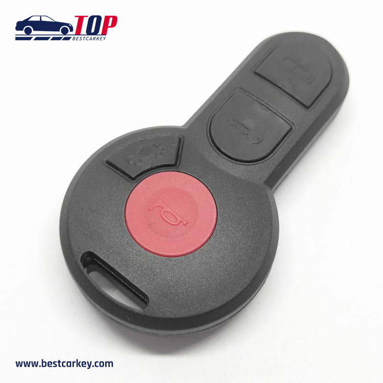 ຄຸນ​ນະ​ພາບ​ສູງ 3+1 Buttons Remote Key Shell ສໍາ​ລັບ V-w