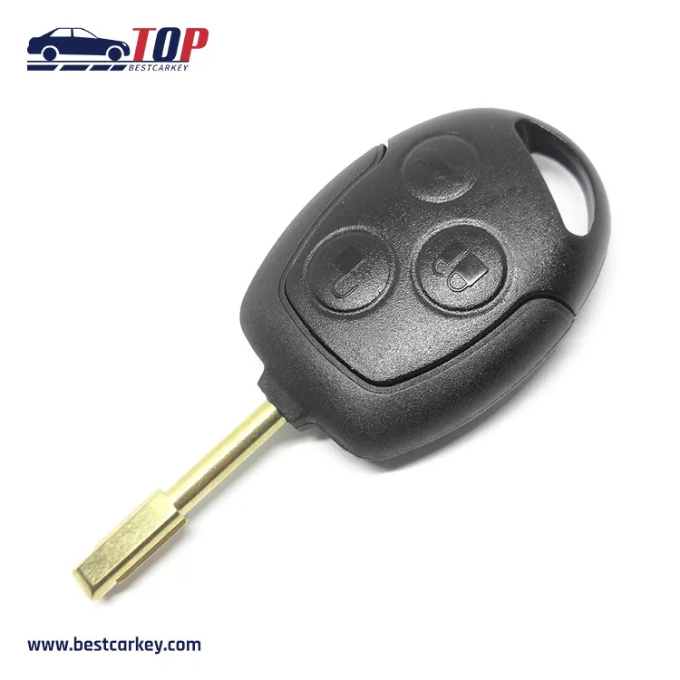 Mataas na Kalidad na 3 Button Remote Key Para sa F-ord na May 4d60Chip