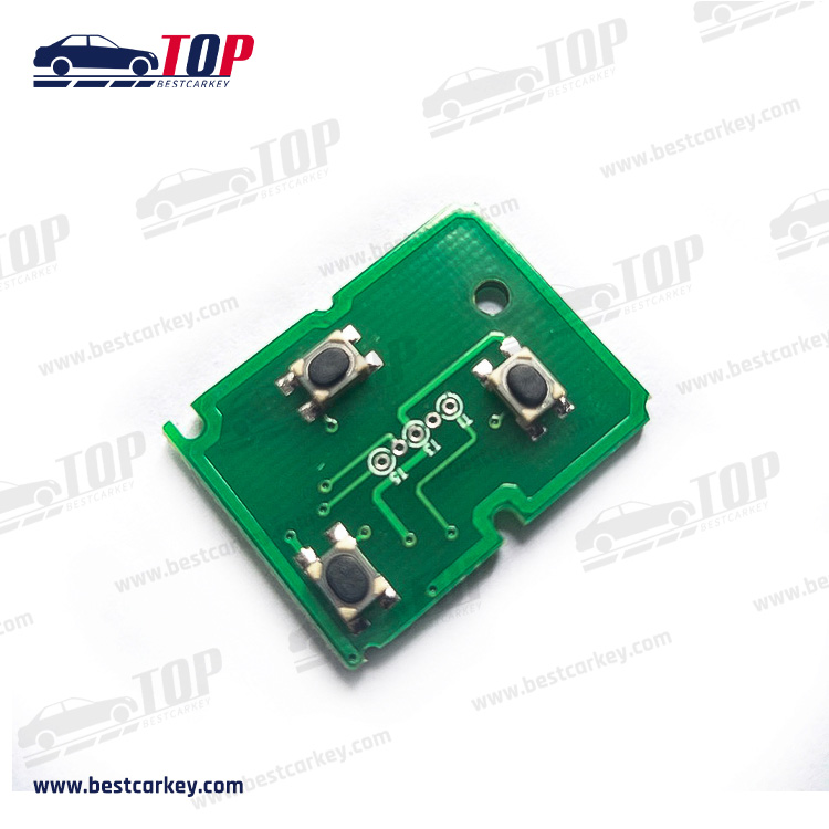 High Quality 3 Button Remote Unit Circuit PCB For F-ord 433&315MHZ