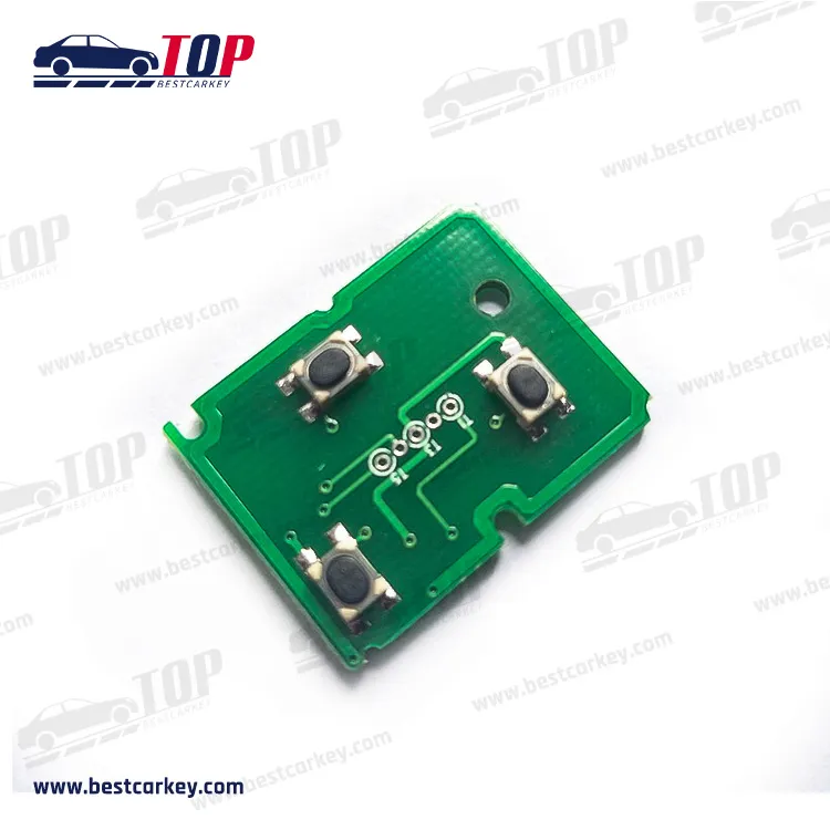 PCB de circuito de unidad remota de 3 botones de alta calidad para Ford 433 y 315MHZ