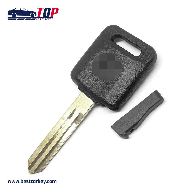 High Quality Transponder Key Shell For N-issan With Plug With Logo