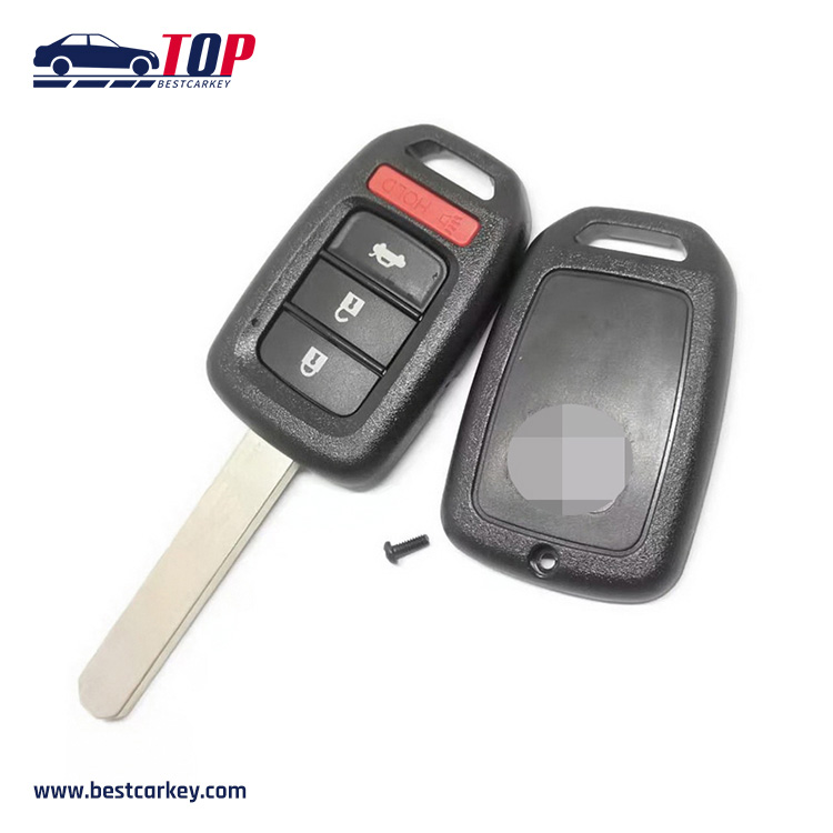 Hot Sale 4 Button Remote Key Shell For H-onda With Hon66 Blade