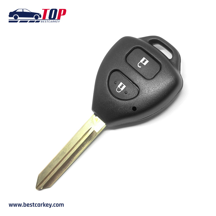 Hot Sale 2 Buttons Remote Key Shell For T-oyota Camry