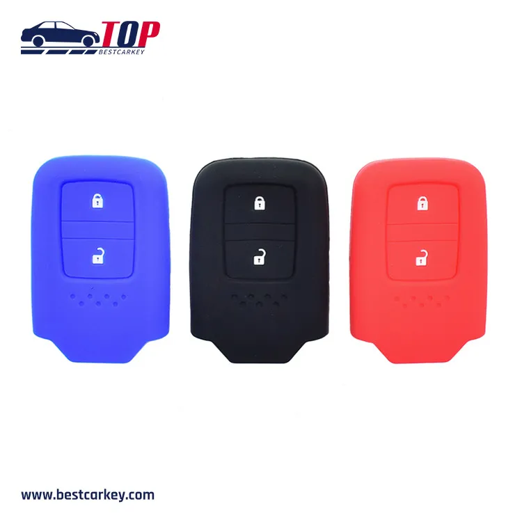 Hot Sale 2 Buttons Silicone Key Cover Para sa H-onda