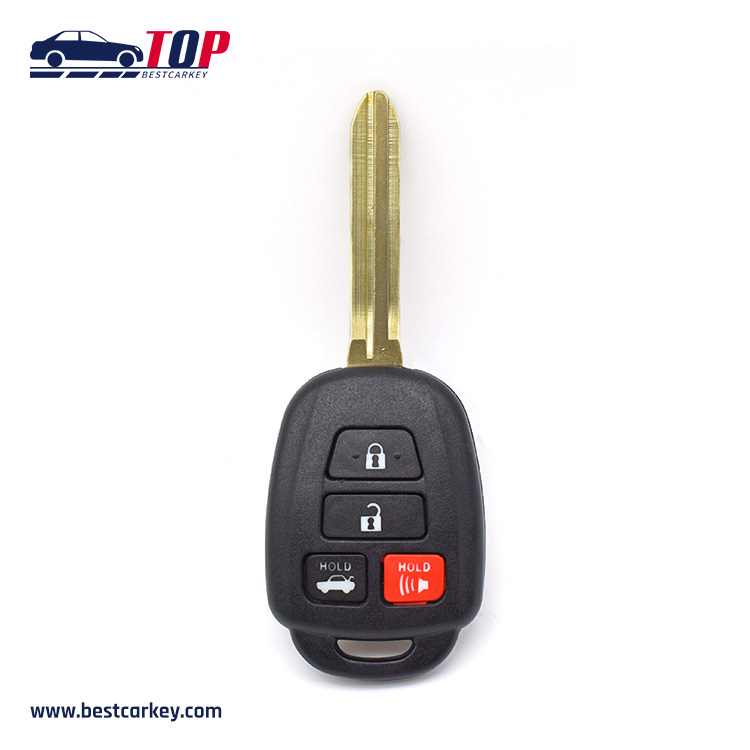Hot Sale 3+1 Bottons Remote Key For T-oyota