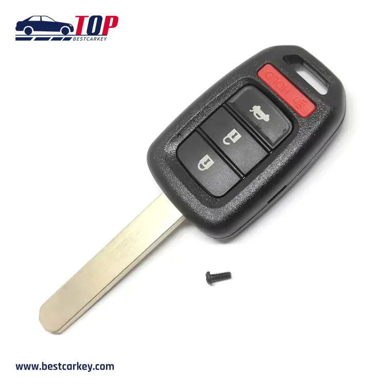 Hot Sale 4 Button Remote Key Shell For H-onda With Hon66 Blade