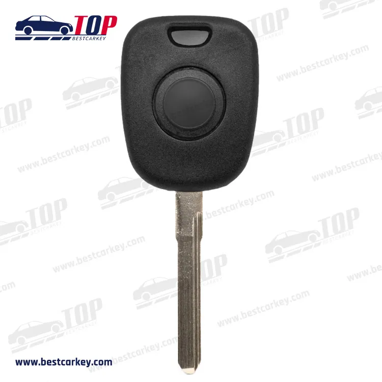 HU64 Uncut Blade Transponder Car Key Shell For M-ercerdes B-enz