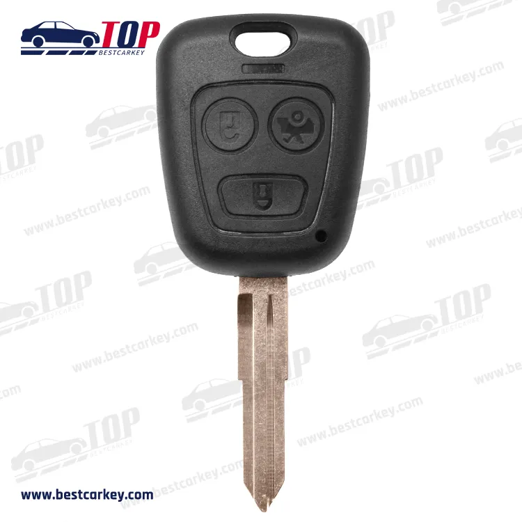 K-ia 3 buttons car key Case shell Key Housing with logo