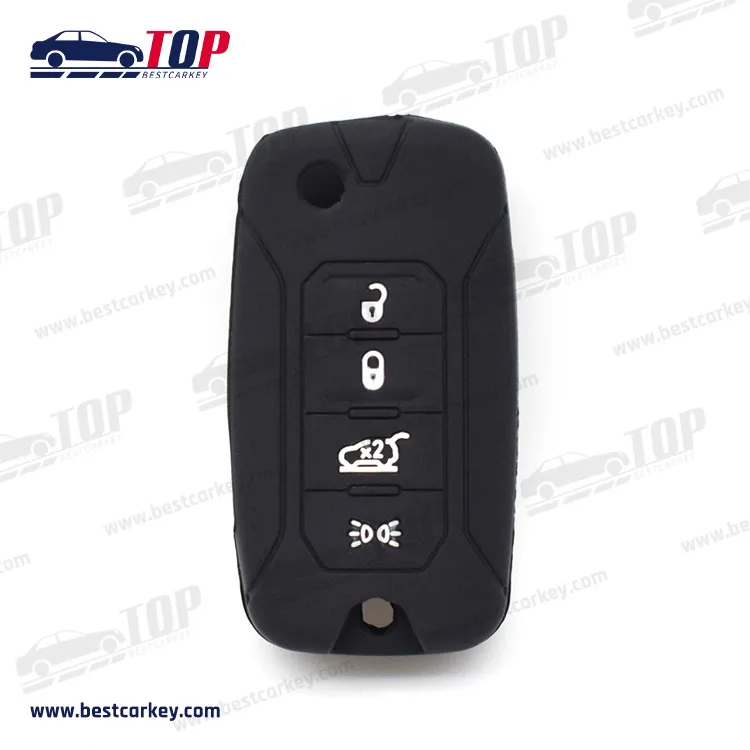 Key Holder Silicone Car Key Case Cover para sa Chrysler