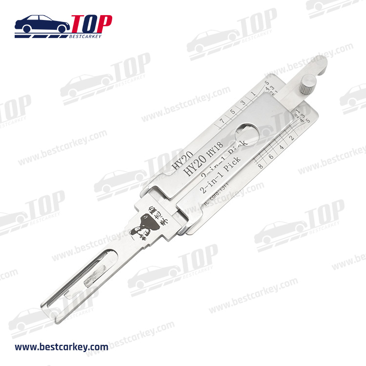 HY20 Lishi 2 In 1 Auto Pick And Decoder For H-yundai