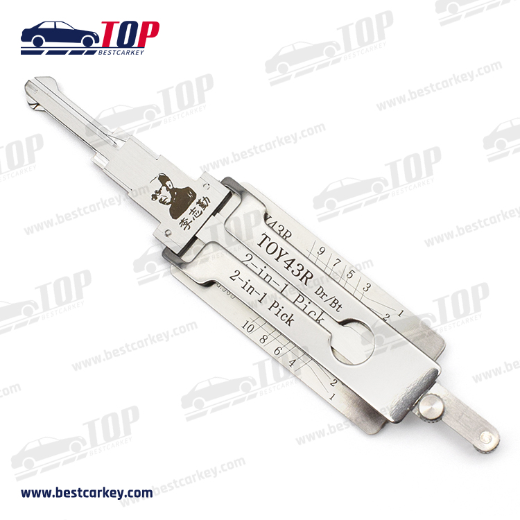 Lishi TOY43R Lishi 2 in 1 auto pick and decoder locksmith tool for car key