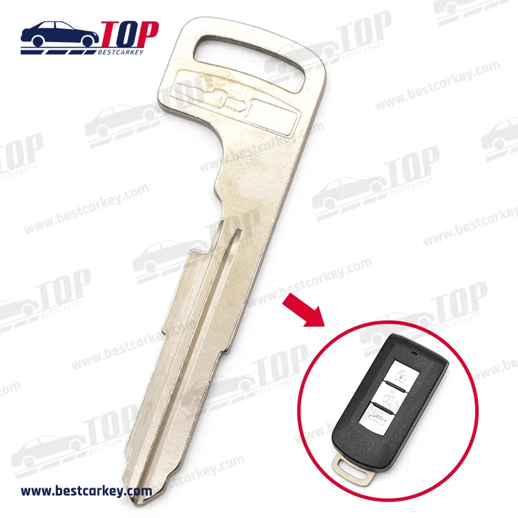 M-itsubishi Smart Spare Flip Car Key Replacement Key Blade